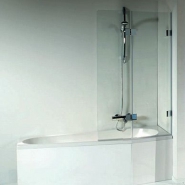 Шторка для ванны  SCANDIC S500-DELTA 150/160